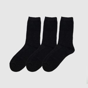 Calcetines Lana Negro