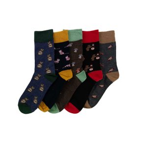 Calcetines Fantasía Estampado Divertido