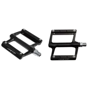 Pedales MTB flat zp-d267 Aluminio Negro