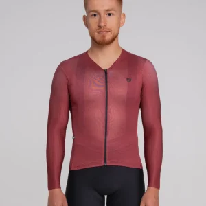 Camiseta Manga Larga Dig Basic Escarlata