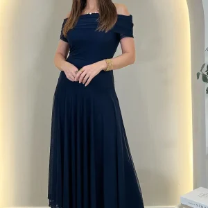 VESTIDO LARGO TUL AMANDA