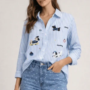 CAMISA RAYAS PUPPY DOG