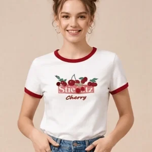 CAMISETA CHERRY RIBETE