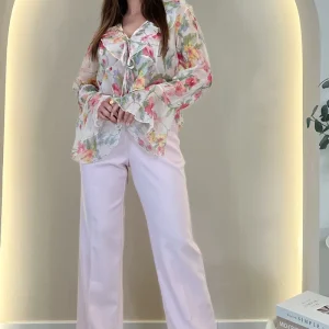 PANTALON VESTIR ELOISA ROSA