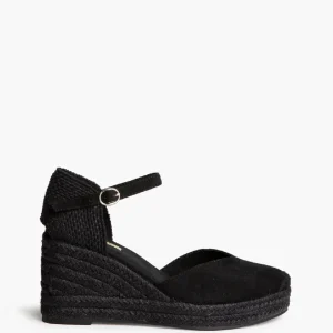 ALPARGATA CUÑA NEGRA