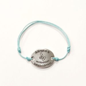 PULSERA ALÉRGICA/ALÉRGICO A ANTIBIÓTICOS BETALACTÁMICOS