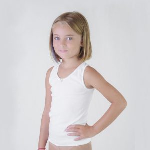 Camiseta algodón de tirante ancho