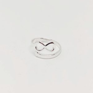 ANILLO PARA MUJER PLATA DE LEY PARA SAN VALENTÍN “SÍMBOLO DEL INFINITO”