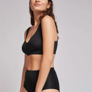 Braguita alta invisible tejido microfibra Gisela