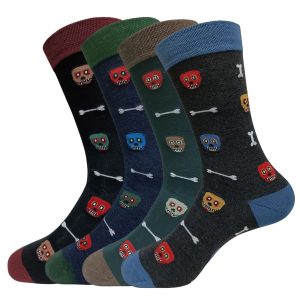 CALCETIN HOMBRE ALGODON CALAVERAS