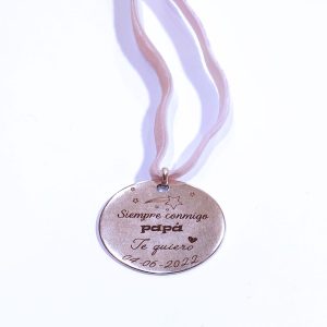 COLGANTE RAMO FLORES NOVIA “SIEMPRE CONMIGO”