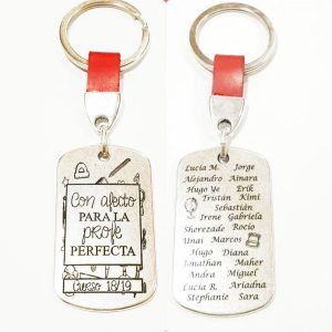 LLAVERO COLECTIVO CON AFECTO PARA LA PROFE PERFECTA