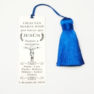 MARCAPÁGINAS PERSONALIZADO PARA CATEQUISTA “GRACIAS POR HACER QUE JESÚS LLEGUE A NOSOTROS”