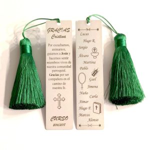 MARGAPÁGINAS PERSONALIZADO PARA CATEQUISTA “AGRADECIMIENTO PARA LA CATEQUISTA”