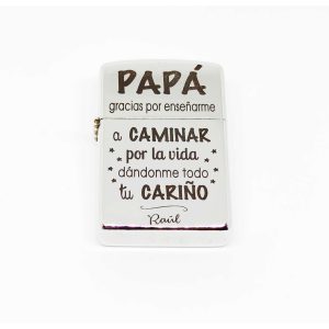 MECHERO PAPÁ GRACIAS POR ENSEÑARME A CAMINAR