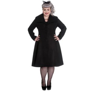 Coleen Plus – Abrigo gótico en tallas grandes