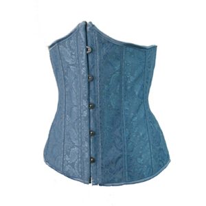 The Lovers – Corsé de bajo pecho en azul