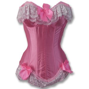 Valentine Pink – Corsé lolita de estilo victoriano