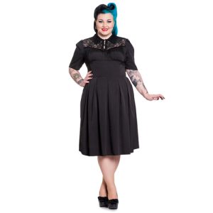 Connie – Vestido gótico talla grande