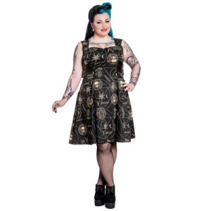 Tabitha PLUS – Vestido steampunk en tallas grandes