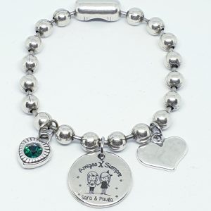 PULSERA PERSONALIZADA PARA AMIGAS “AMIGAS POR SIEMPRE”