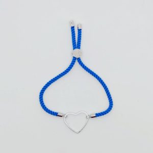 PULSERA MUJER CORDÓN CORAZÓN