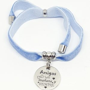 PULSERA PERSONALIZADA PARA AMIGAS “AMIGAS HOY, MAÑANA Y SIEMPRE”