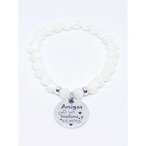 PULSERA PERSONALIZADA PARA AMIGAS “AMIGAS HOY, MAÑANA Y SIEMPRE”
